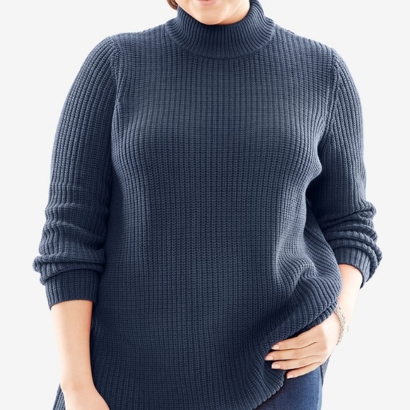 Pullover Shaker Sweater(4x,3x) - Picture 5 of 5